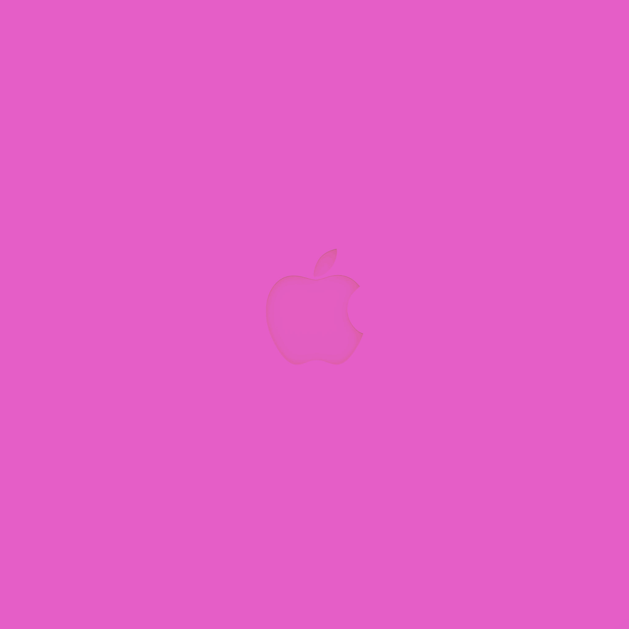 Ios7 Pink Apple Parallax HD iPhone iPad Wallpaper