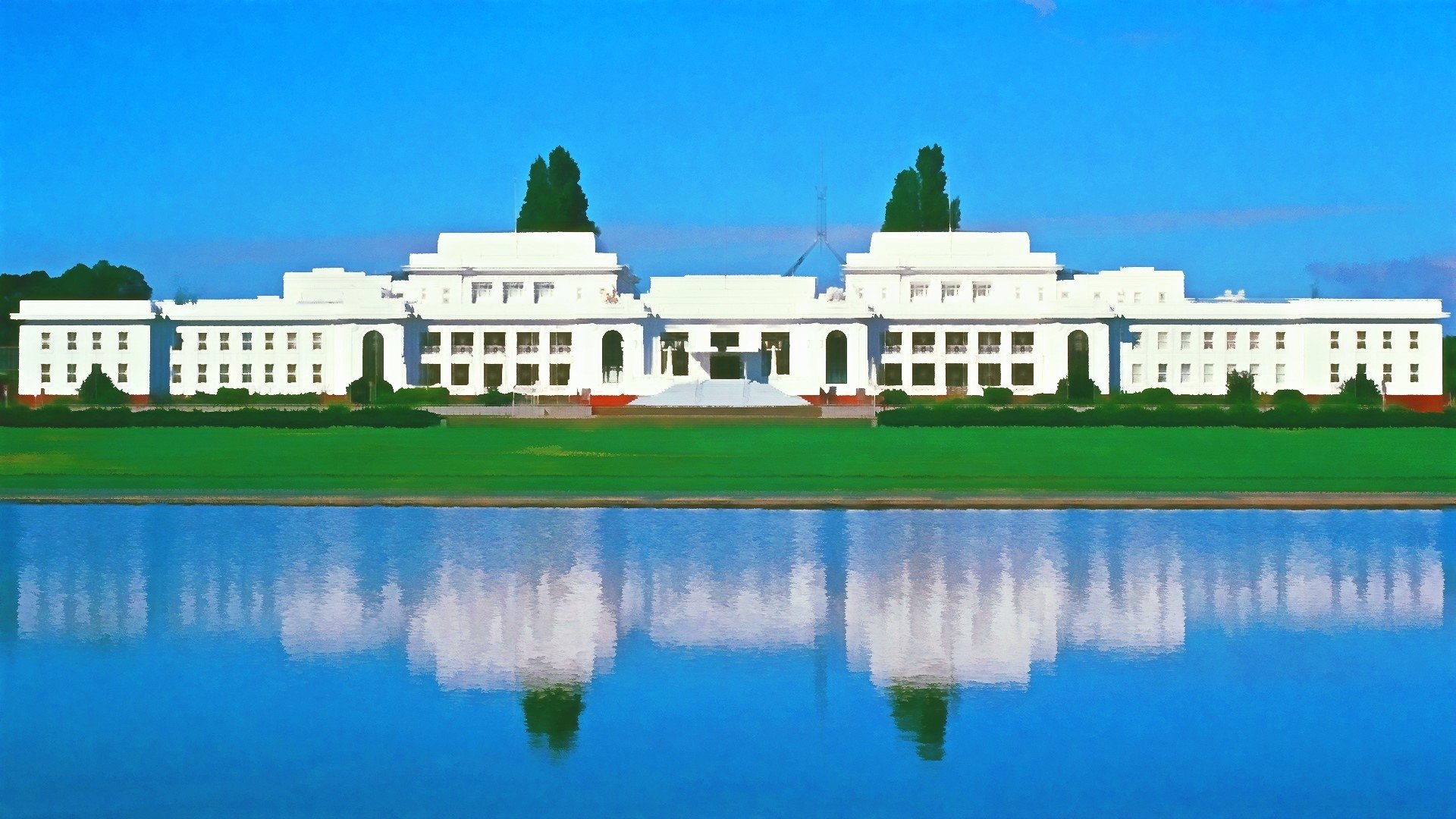 Old Parliament House Canberra Australia Wallpaper HD