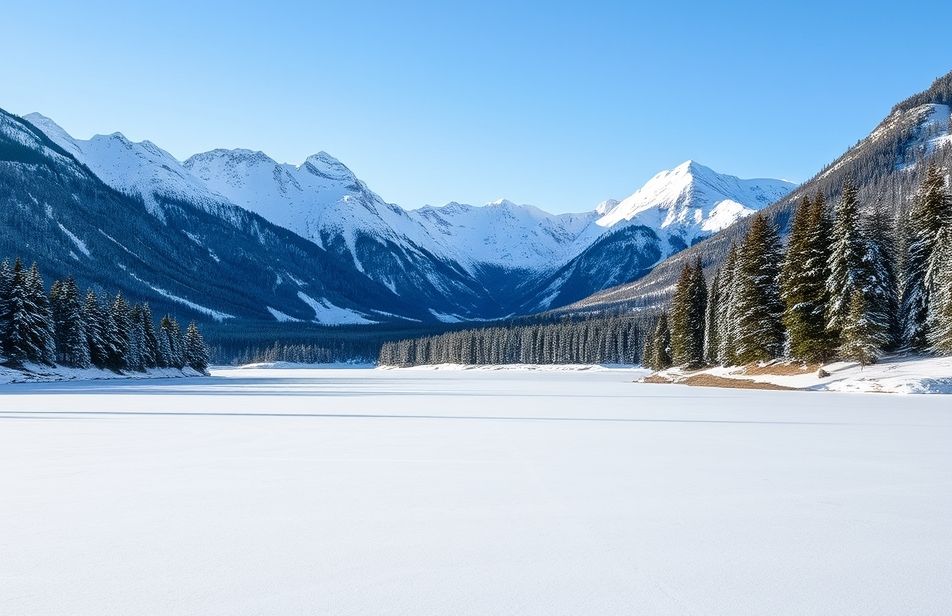 Winter Mountain Wallpaper