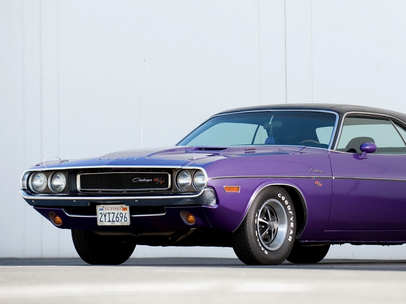 Vintage Cars Muscle Dodge Challenger Classic