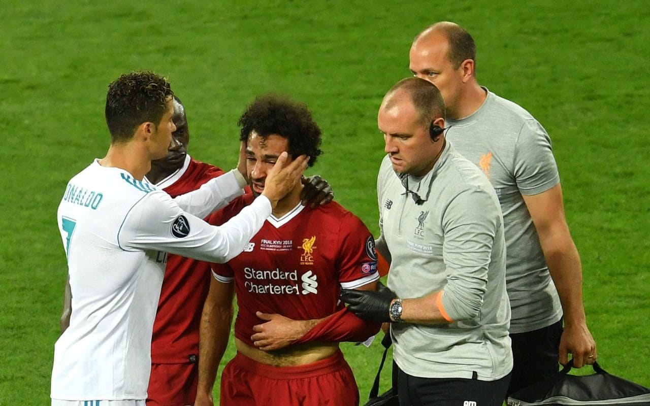 Sergio Ramos Sends Good Well Wishes To Mohamed Salah After Injured