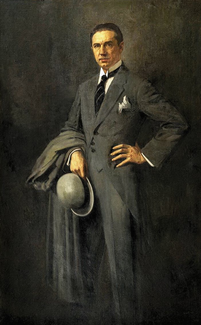 Bela Lugosi Painted Portrait By Darksaxebleu