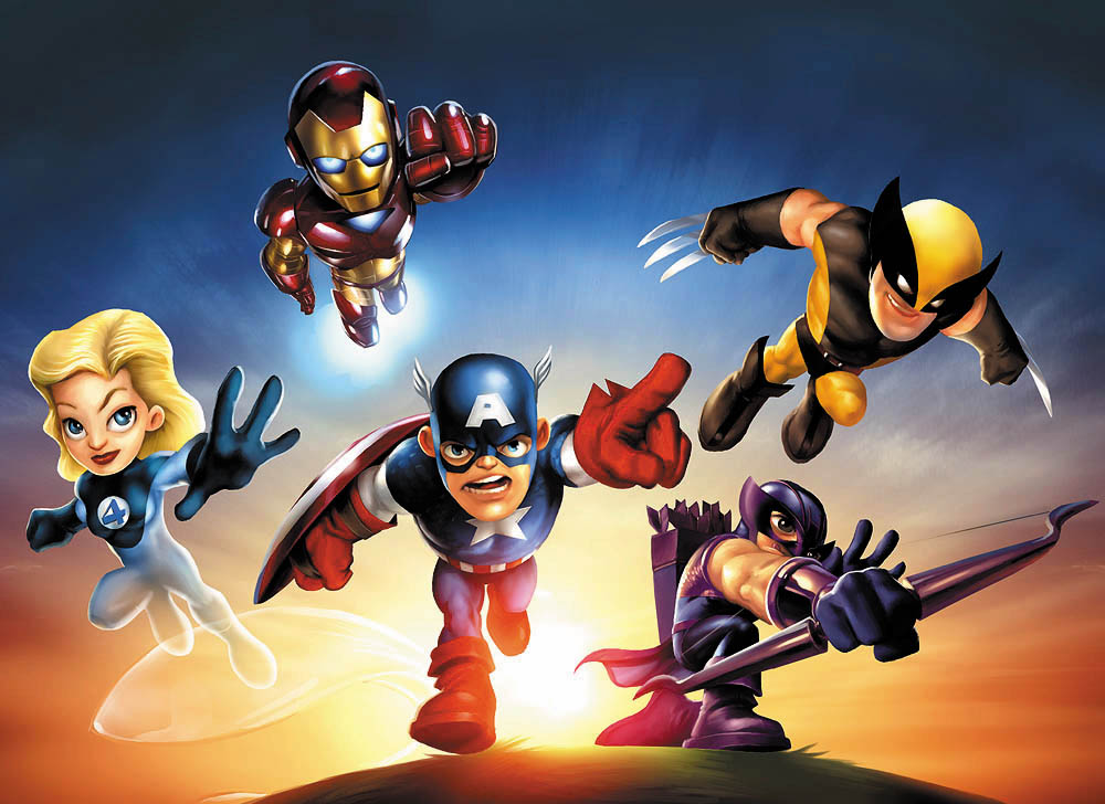 Marvel Superhero Squad By Jprart