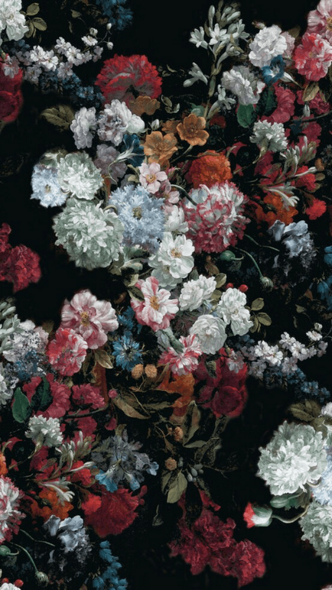 Red Flower Aesthetic Wallpaper On
