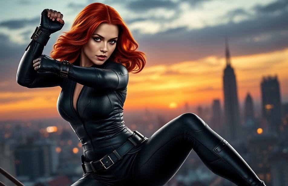 Black Widow Hd Wallpaper