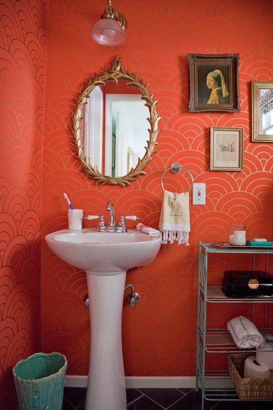 Coral Color Bathroom 540x810