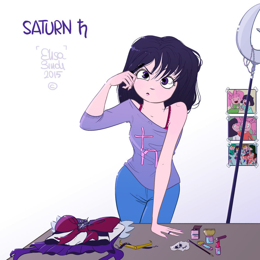 Sailor Beauty Guru Saturn By Elimonne