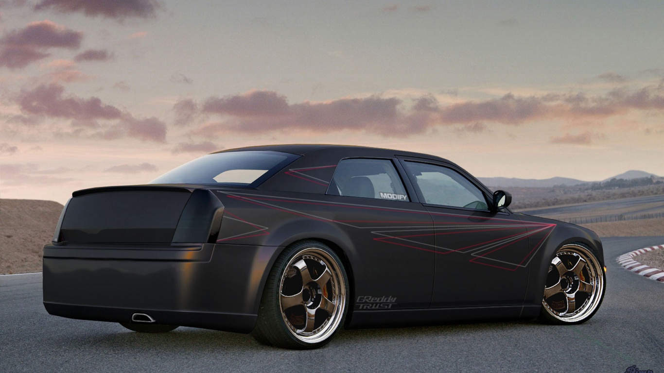 1366x768 Dodge Charger Tuning desktop PC and Mac wallpaper