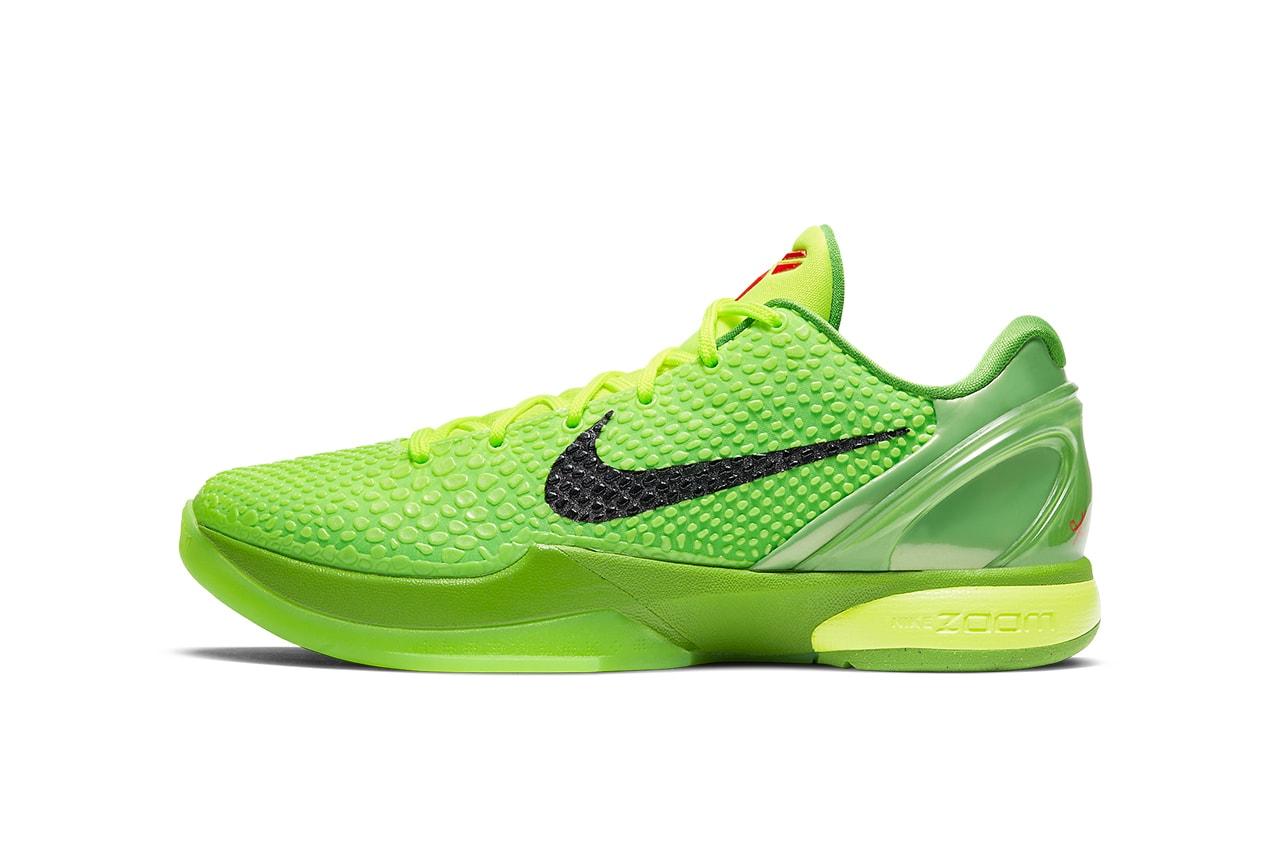 Nike Kobe Protro Grinch Cw2190 Release Date Hypebeast