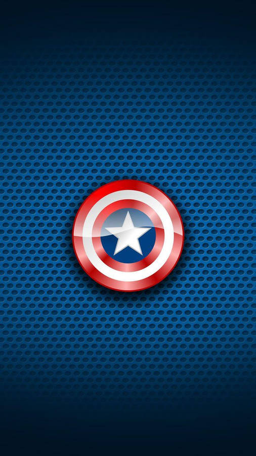 Captain America Shield iPhone Wallpaper