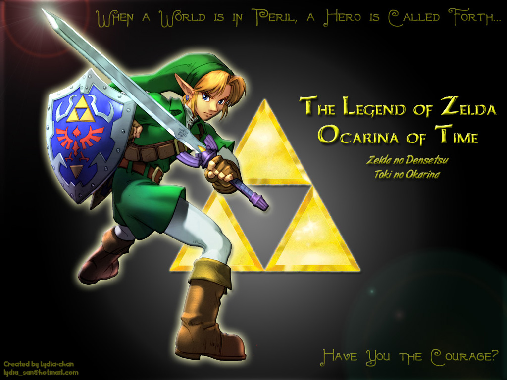De Zelda Ocarina Of Time Wallpaper