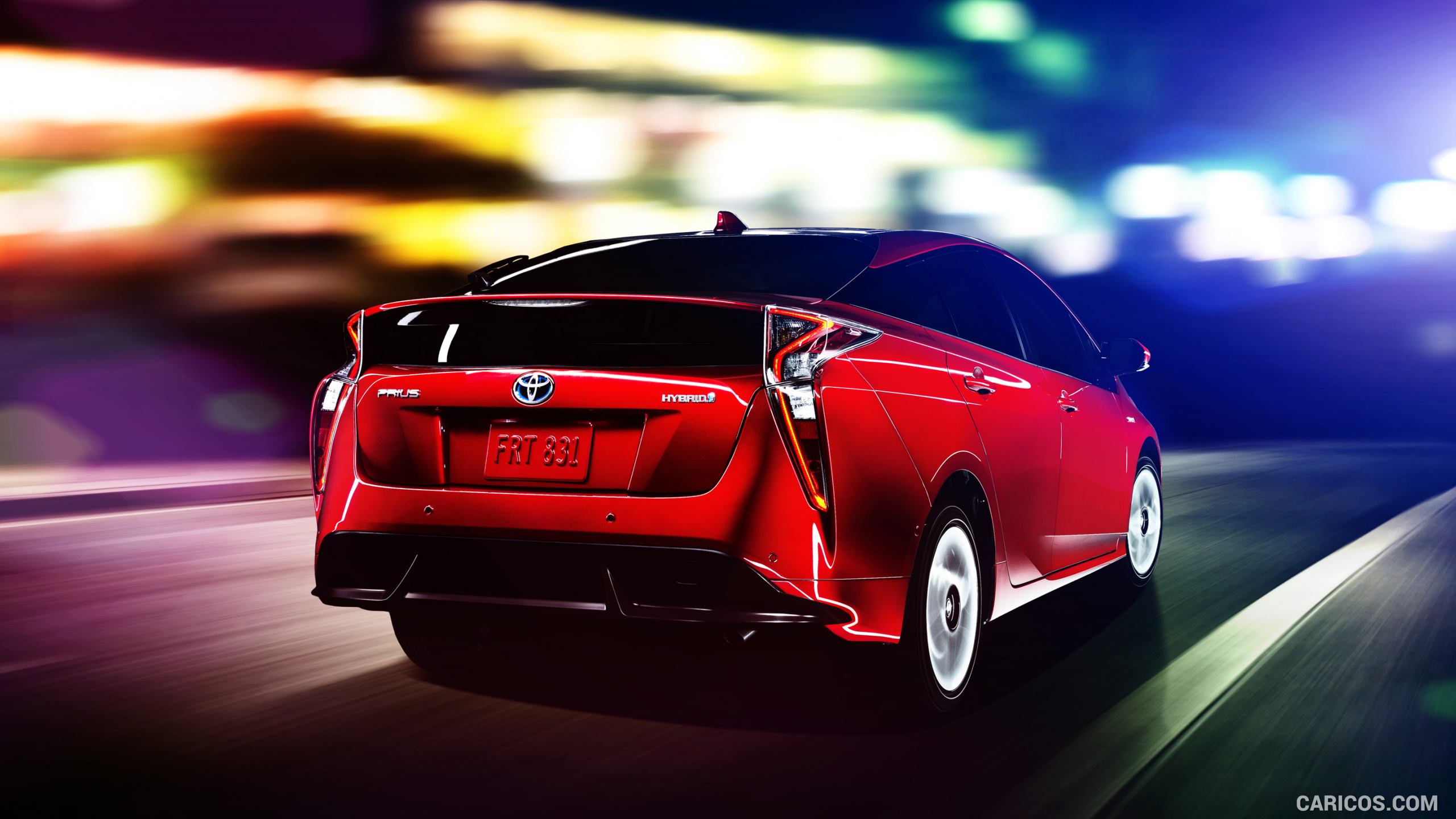 Toyota Prius Rear HD Wallpaper