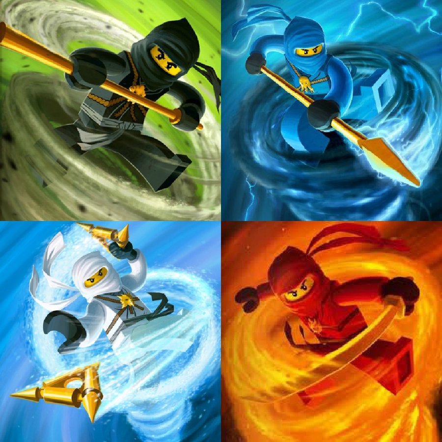 Ninjago Ninjas By Yellowgirlgreen