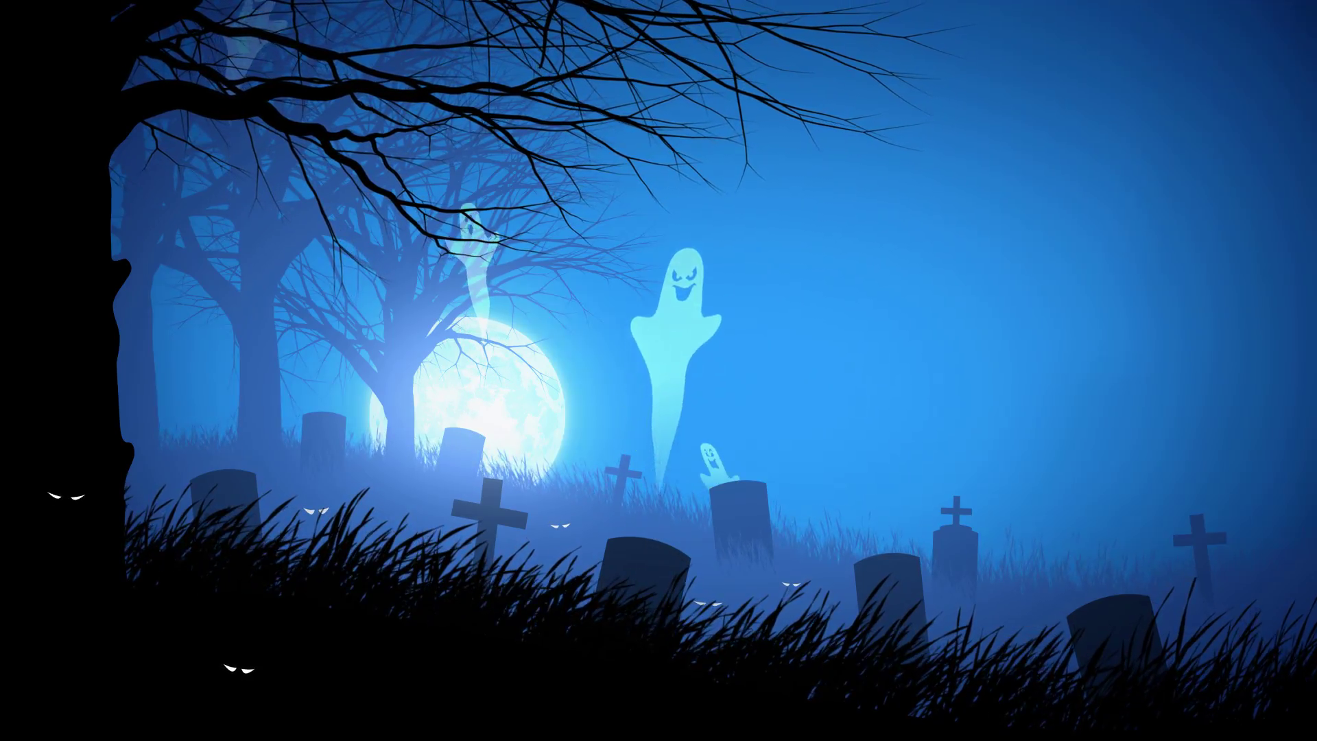 Spooky Halloween Background Stock Video Footage Storyblocks