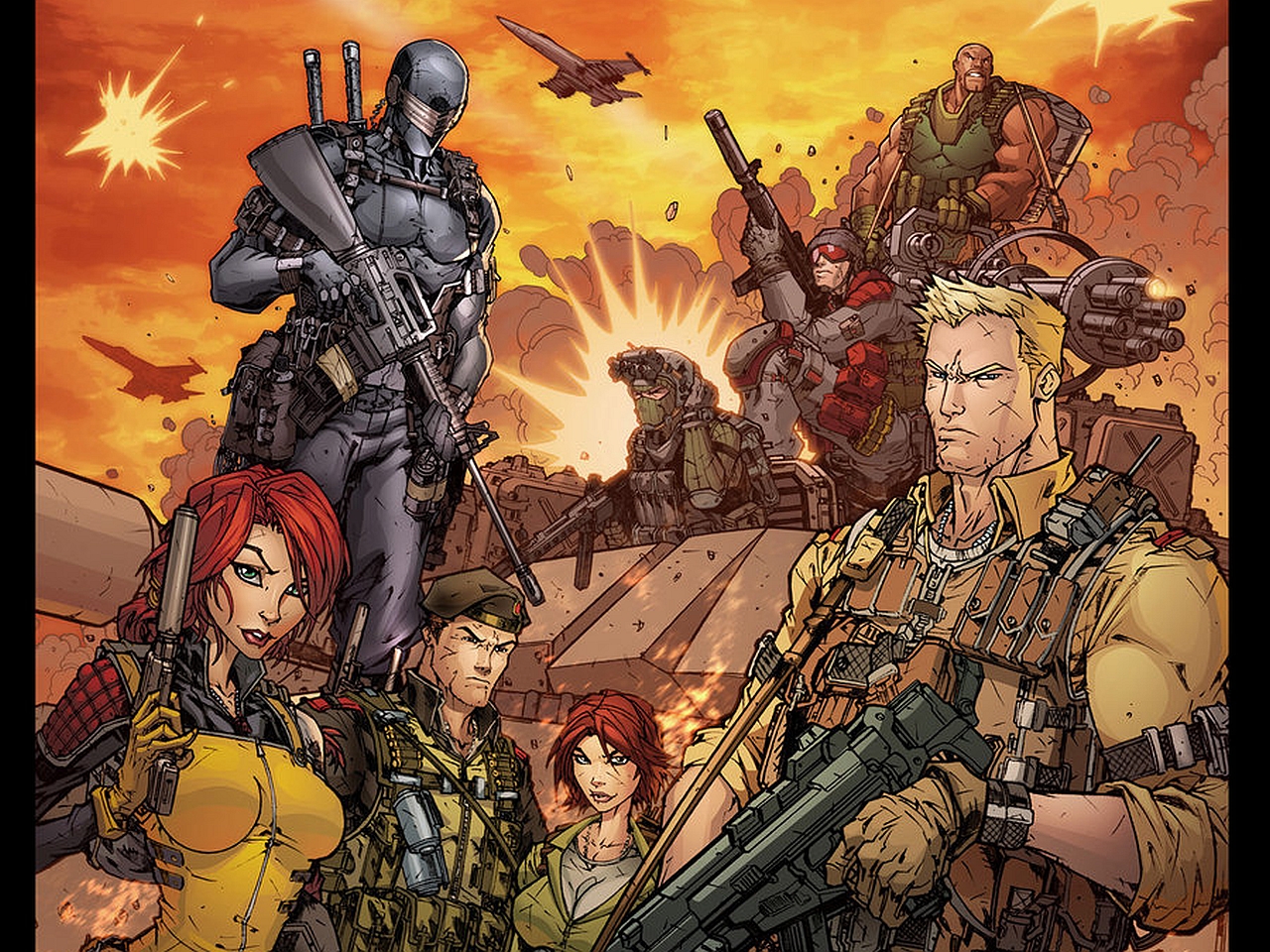 Snake Eyes HD Wallpaper