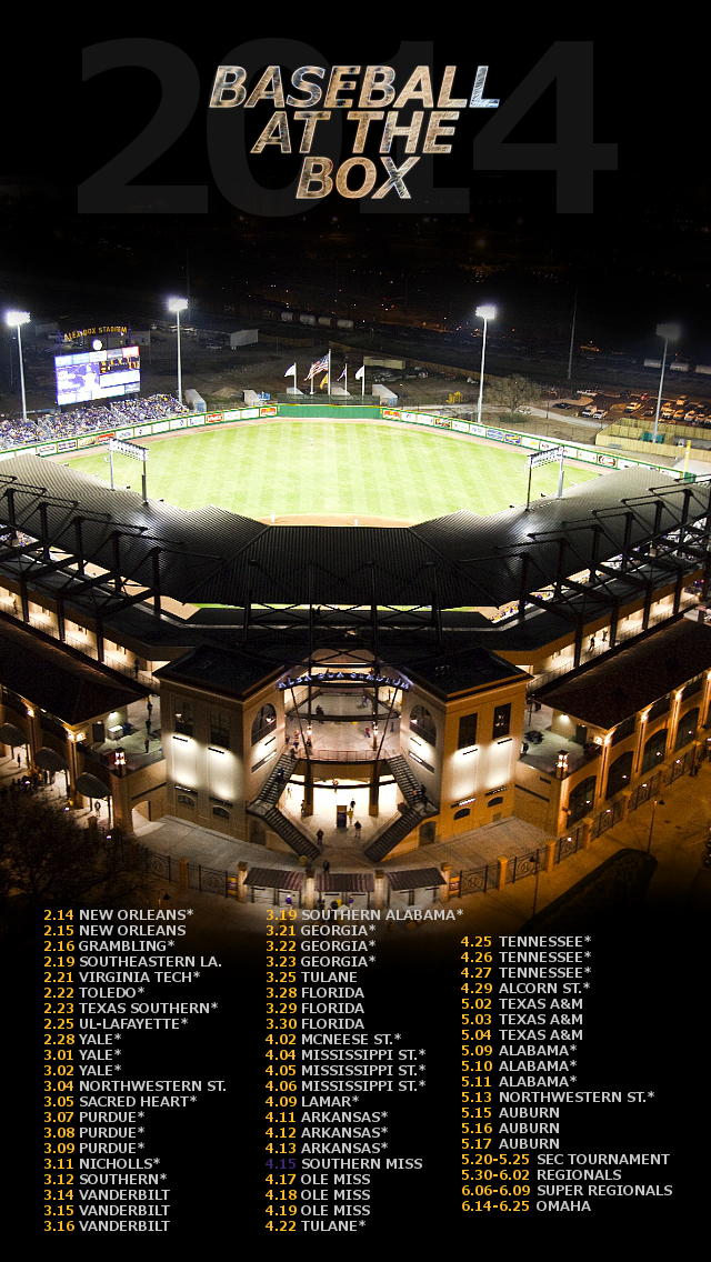 Lsu Wallpaper 2014 2014 Lsu Baseball Schedule