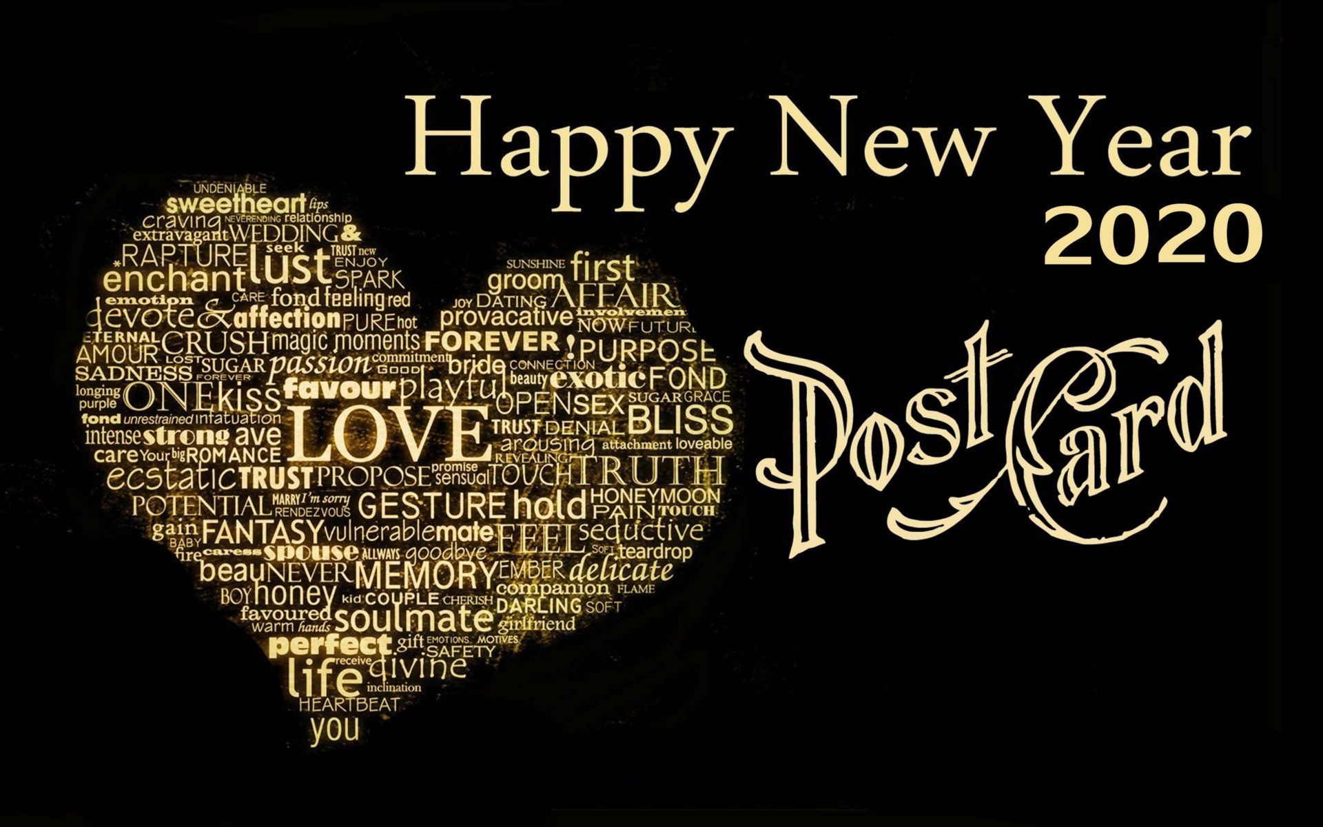 Free download Happy New Year 2020 Beautiful Love Wallpaper For Your
