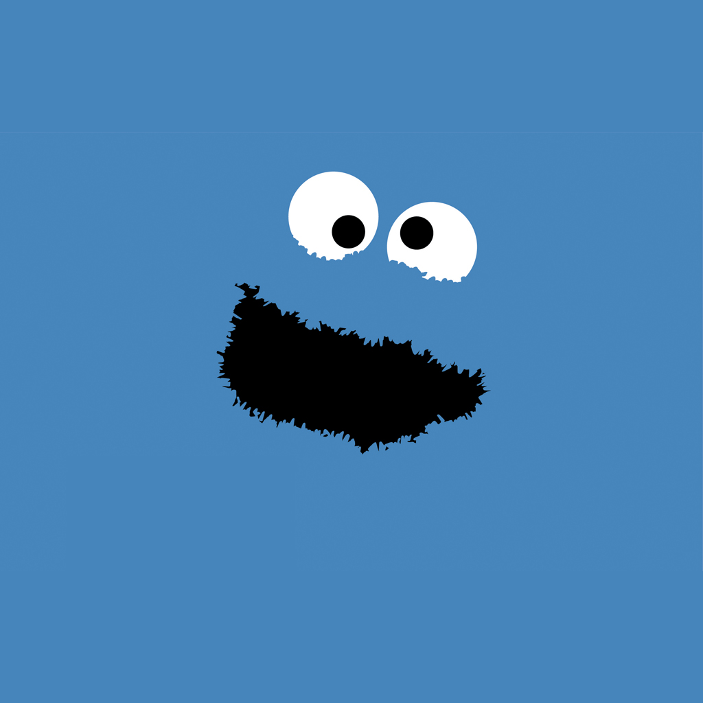 For Cute Cookie Monster Wallpaper Displaying Image