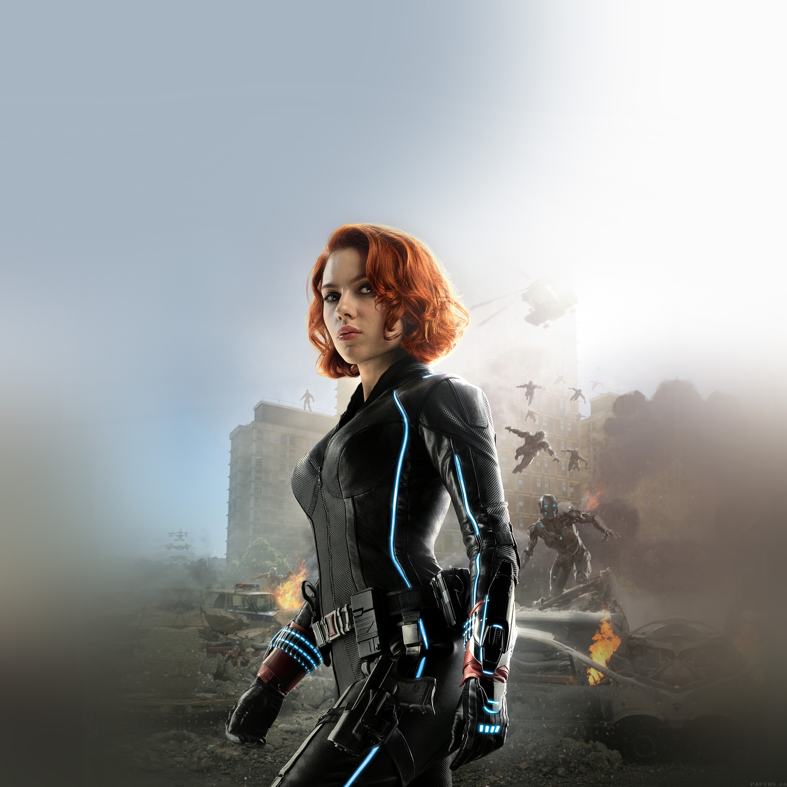 Avengers Wallpaper Scarlett Johansson