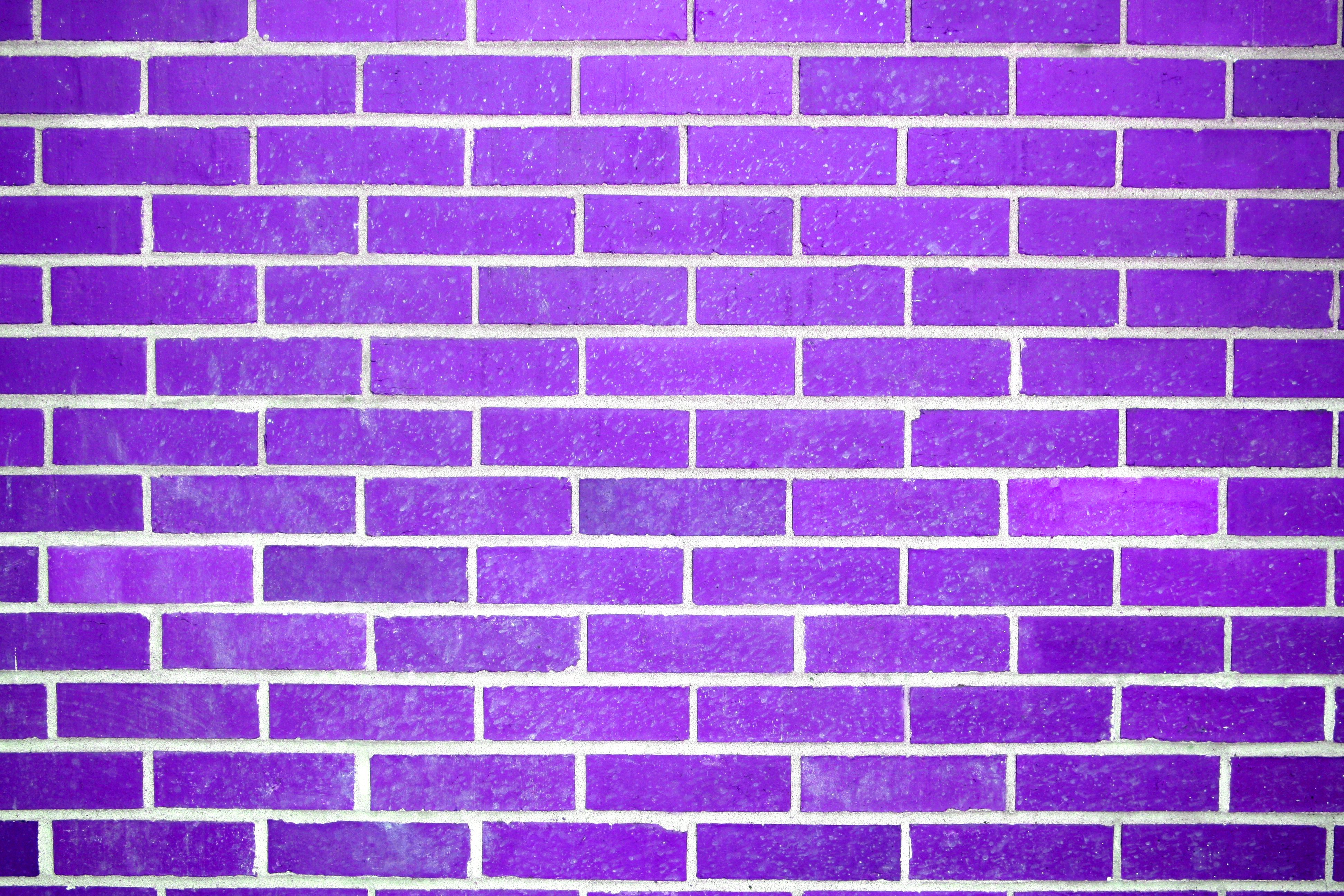 Purple Brick Wall Texture Picture Photograph Photos Public 3888x2592