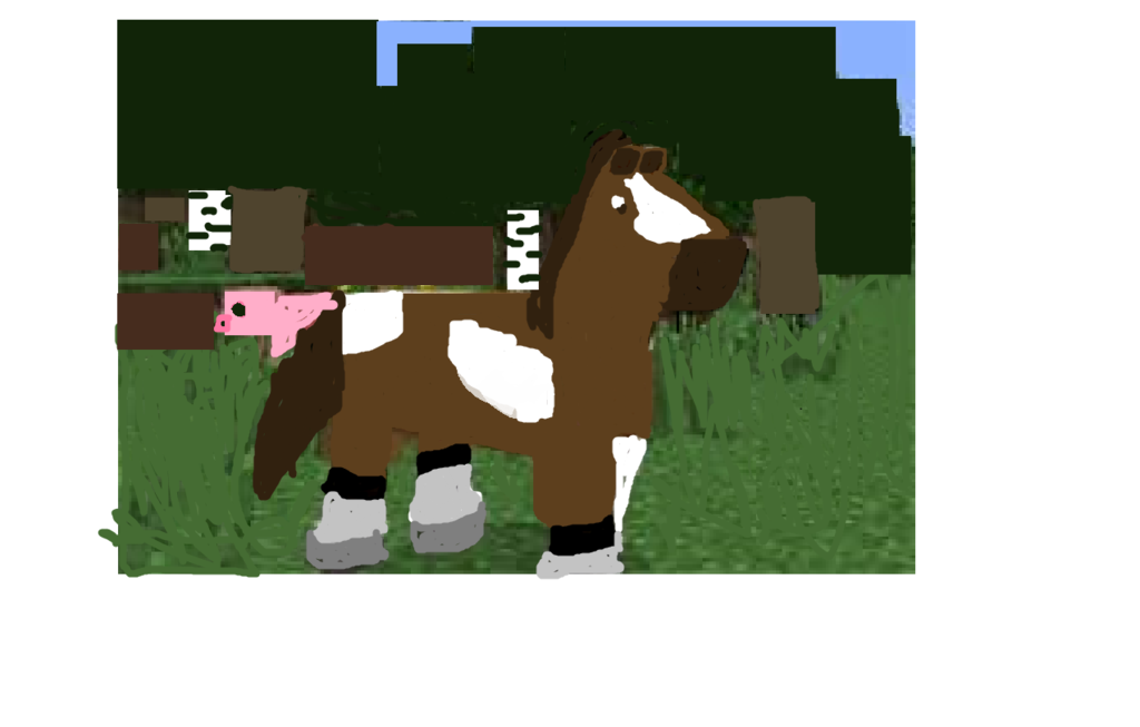 Minecraft Horse Update Wallpaper My By Tommy347