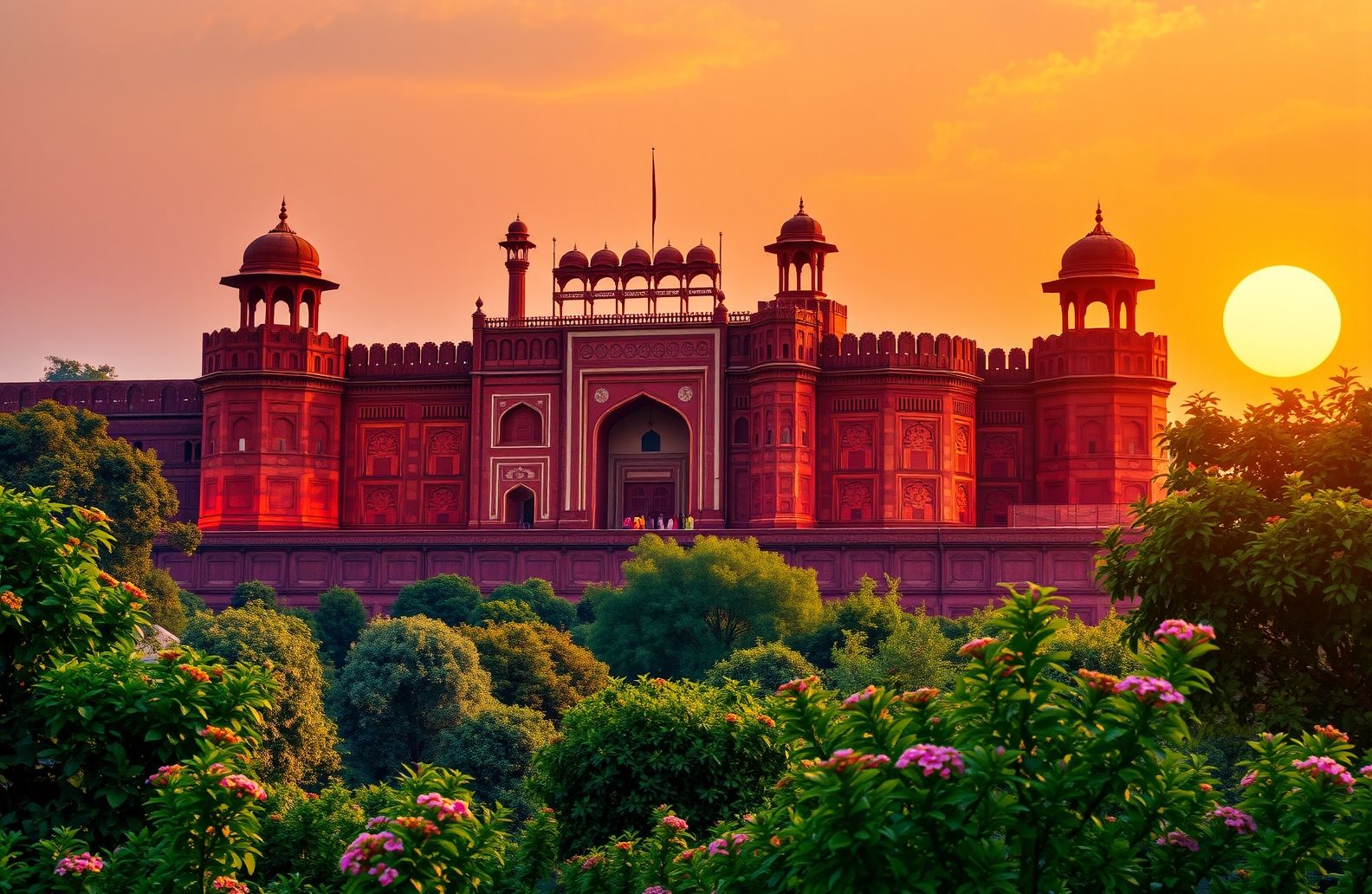 Red Fort Wallpaper