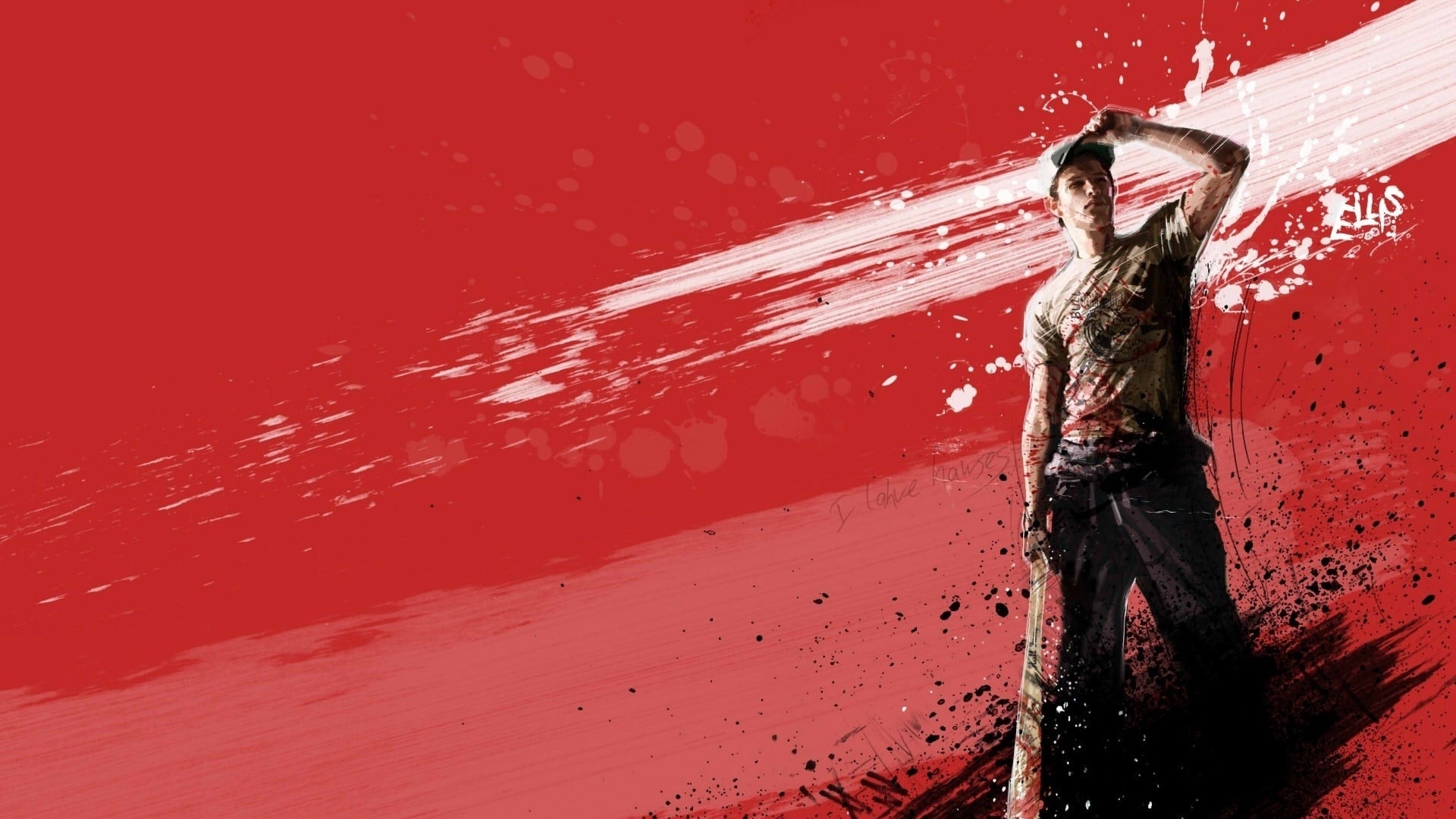 Red Graffiti Wallpaper