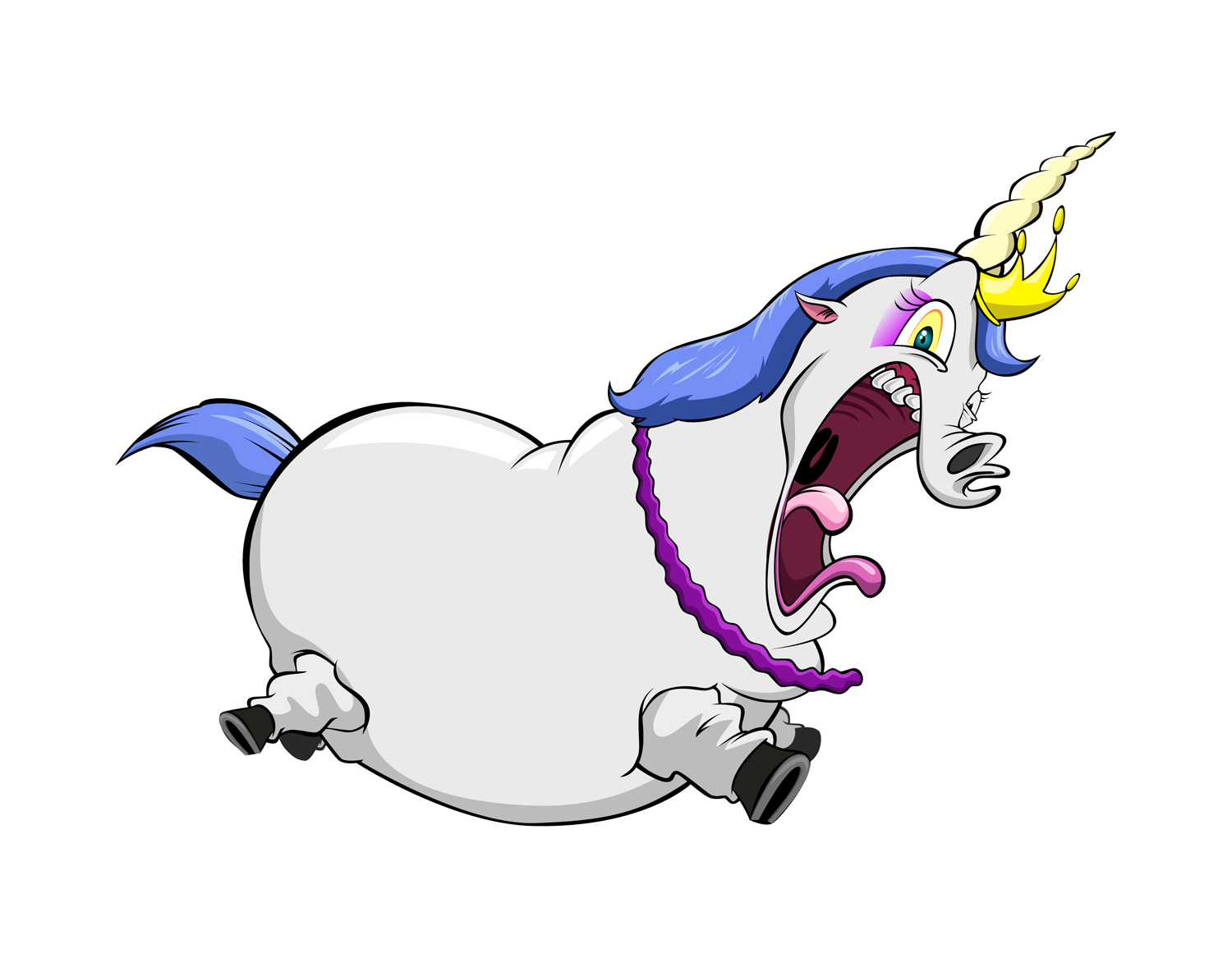 Funny Cartoon Unicorns Animated Unicorn Pictures