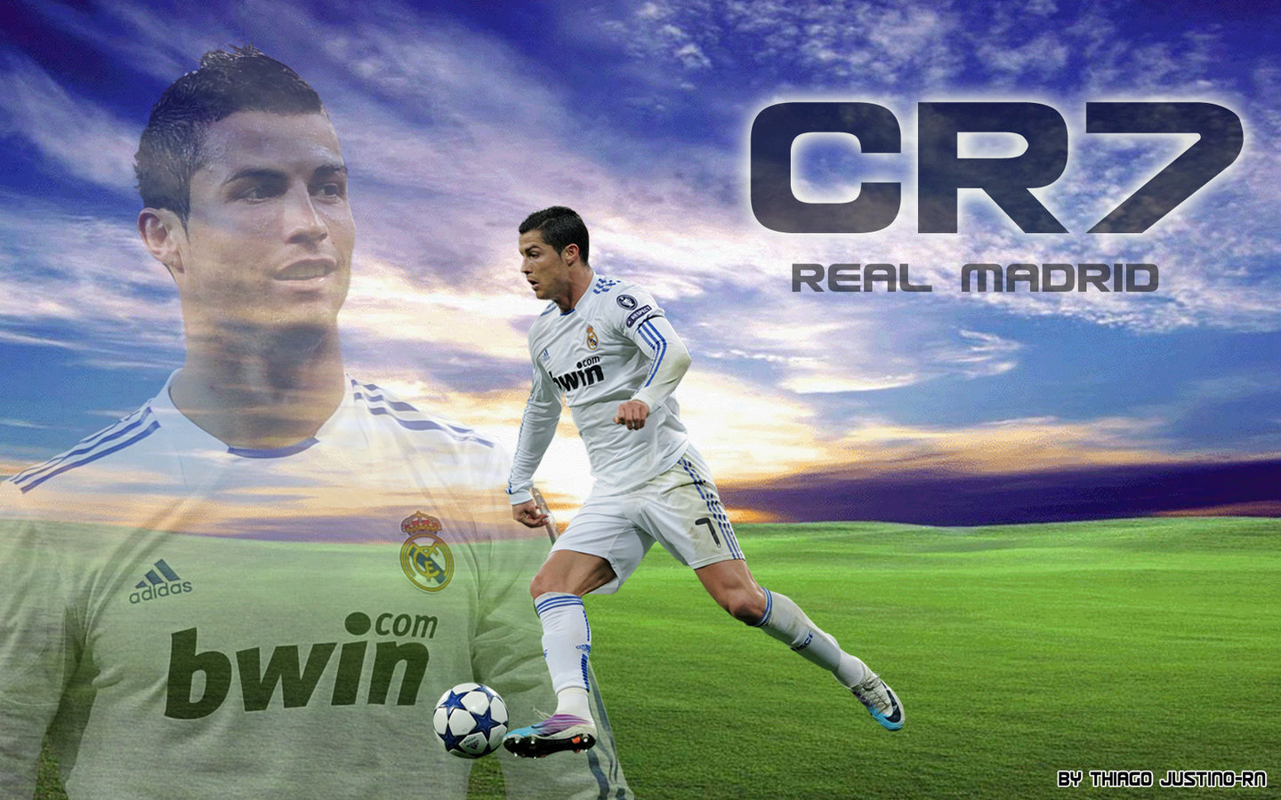 Wallpaper CR7: CR7 - biệt danh của Ronaldo sẽ không còn xa lạ với bất kỳ ai yêu mến bóng đá. Những hình nền CR7 đẹp mắt, tươi sáng và ấn tượng sẽ khiến bạn bị thu hút ngay từ cái nhìn đầu tiên. Hãy tải về ngay để trang trí cho màn hình của mình.