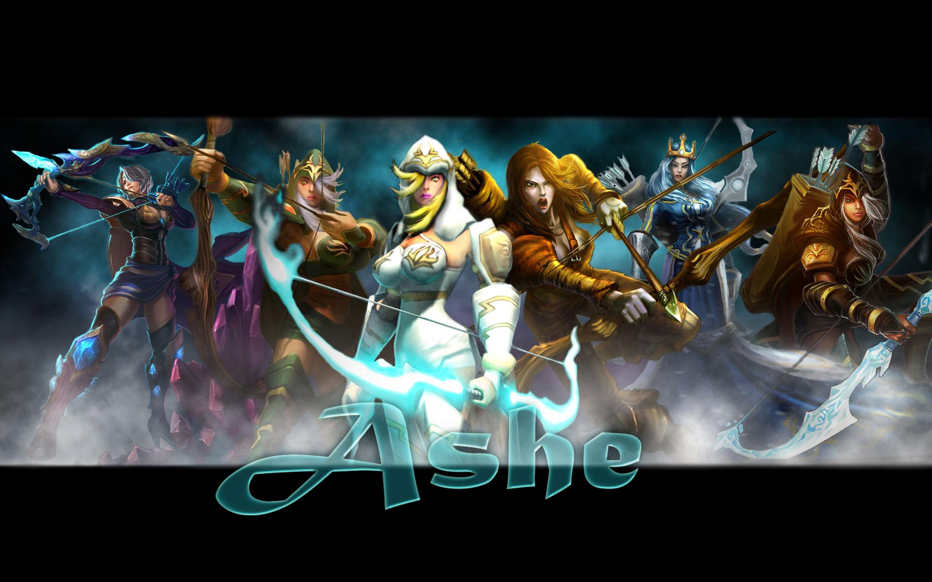 Ashe League Of Legends Wallpaper