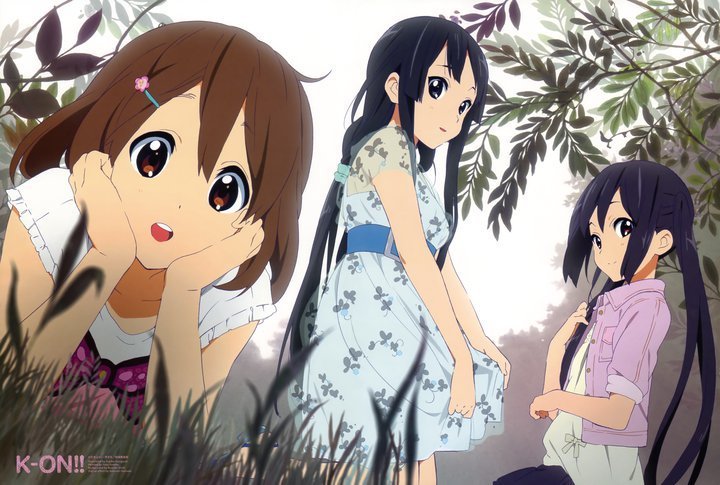 On Image Yui Mio And Azusa HD Wallpaper Background Photos