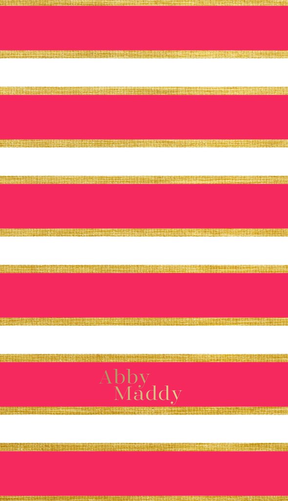 Phone Wallpaper Pink Stripes Abby Maddy Pany