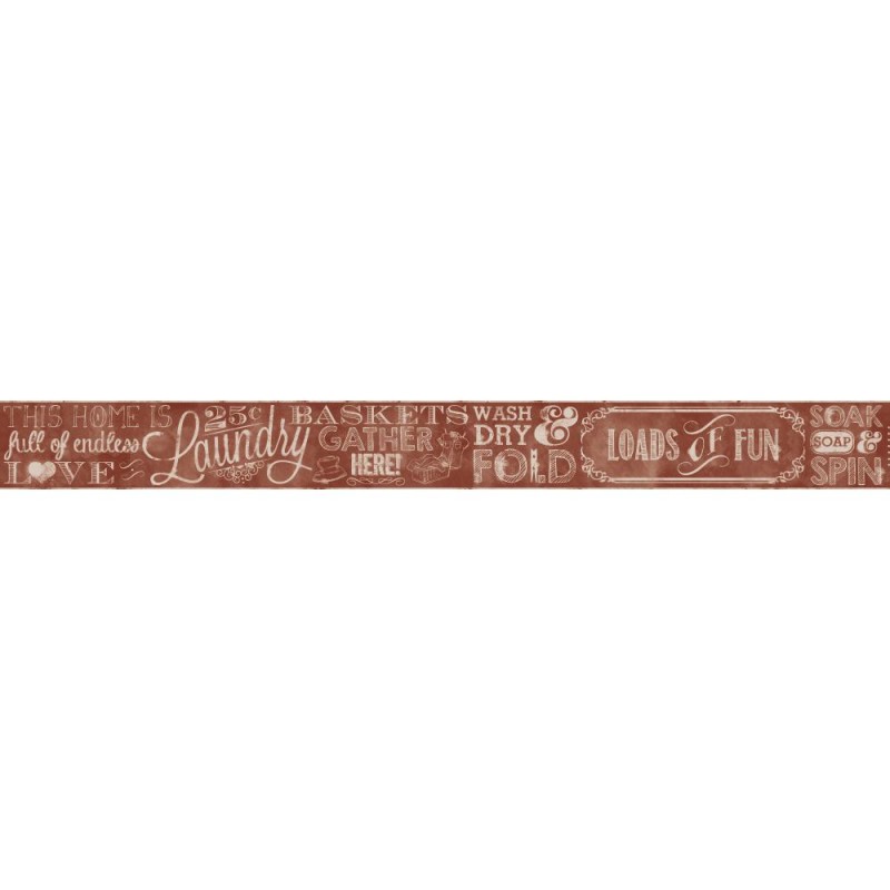 Free download laundry room wallpaper border sewing vintage signs retro check price [500x125] for