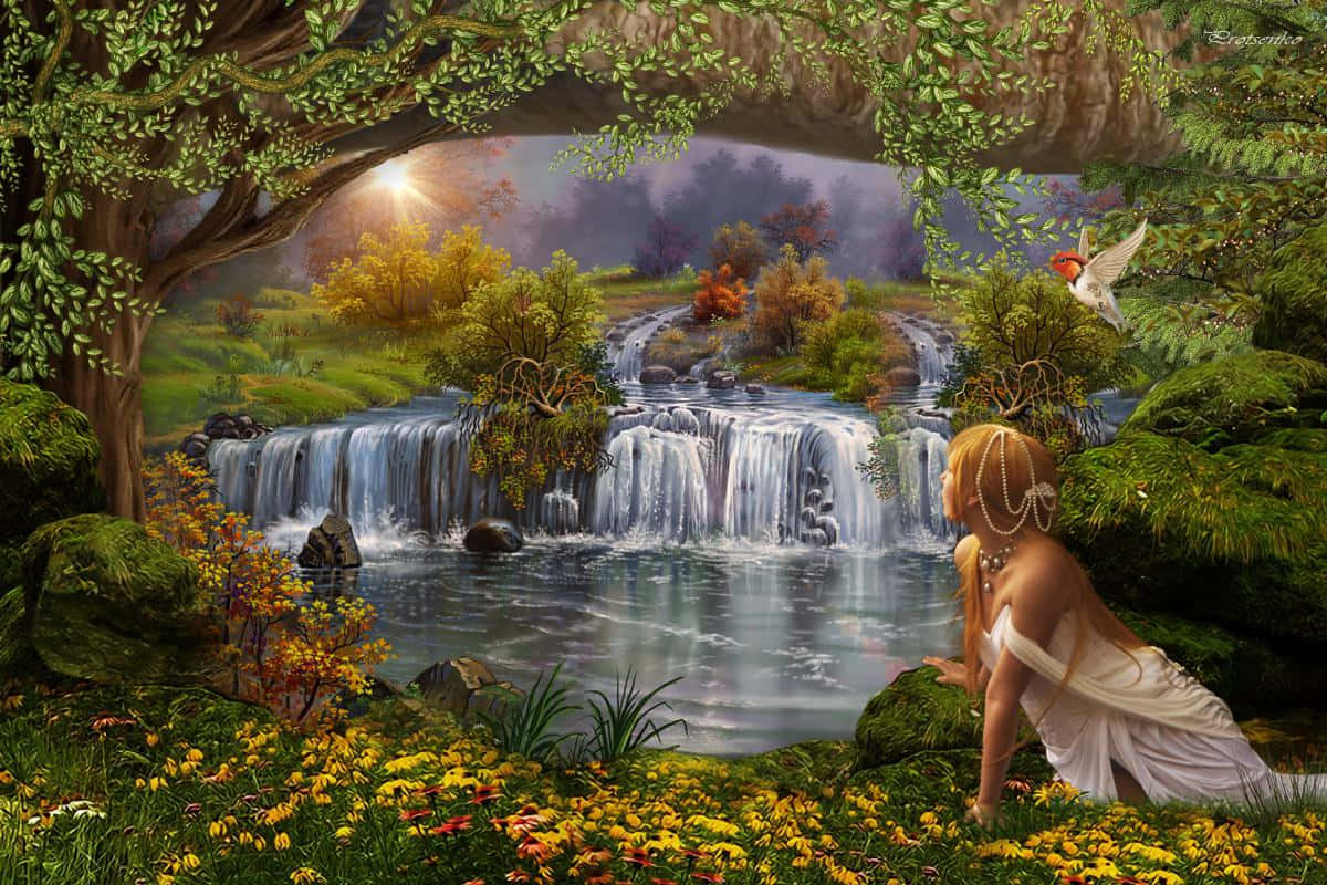 Fairy Forest Wallpaper