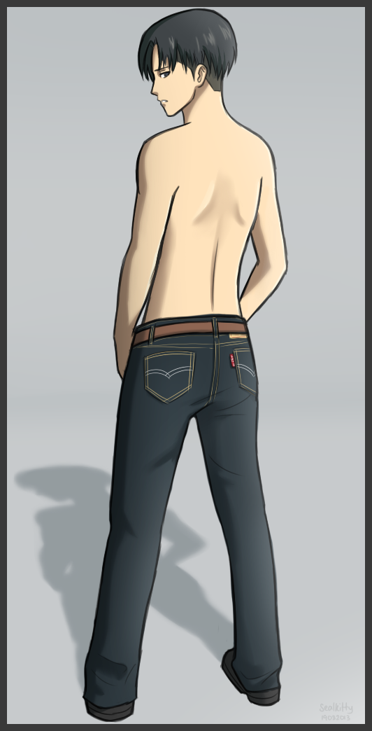 Snk Aot Levi S New Jeans By Sealkittyy