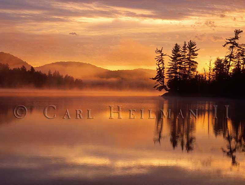 Sunrise Adirondack Vistas Calendar Lake Lila Photos By Carl Heilman