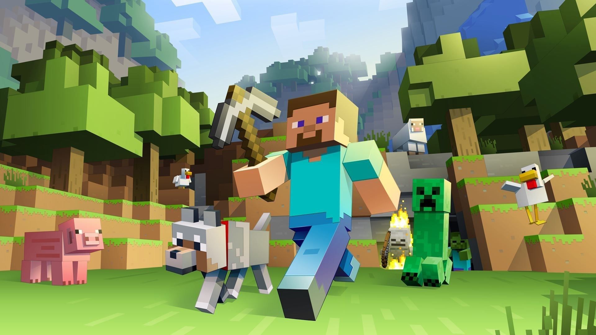 Cute Minecraft Animal Wallpapers on