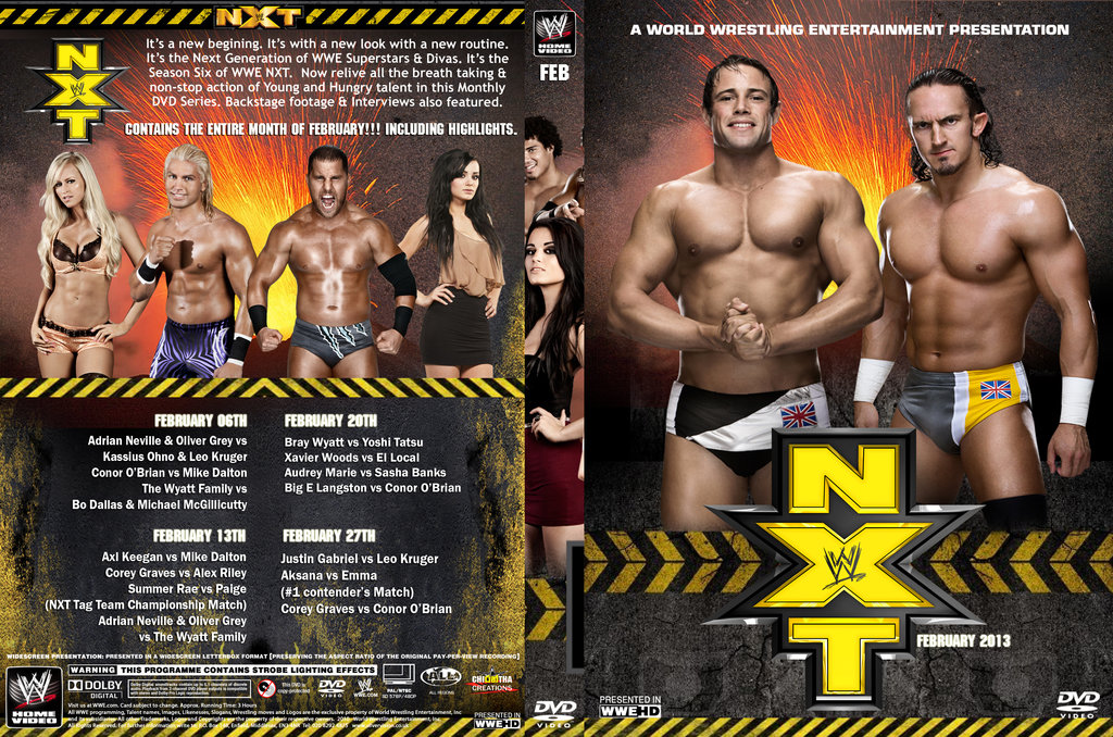 Wwe Nxt February Dvd Cover By Chirantha