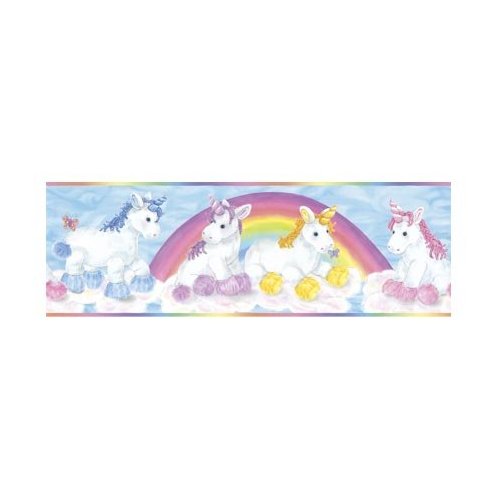 Baby Unicorn Wallpaper Border By 4walls Home Improvement