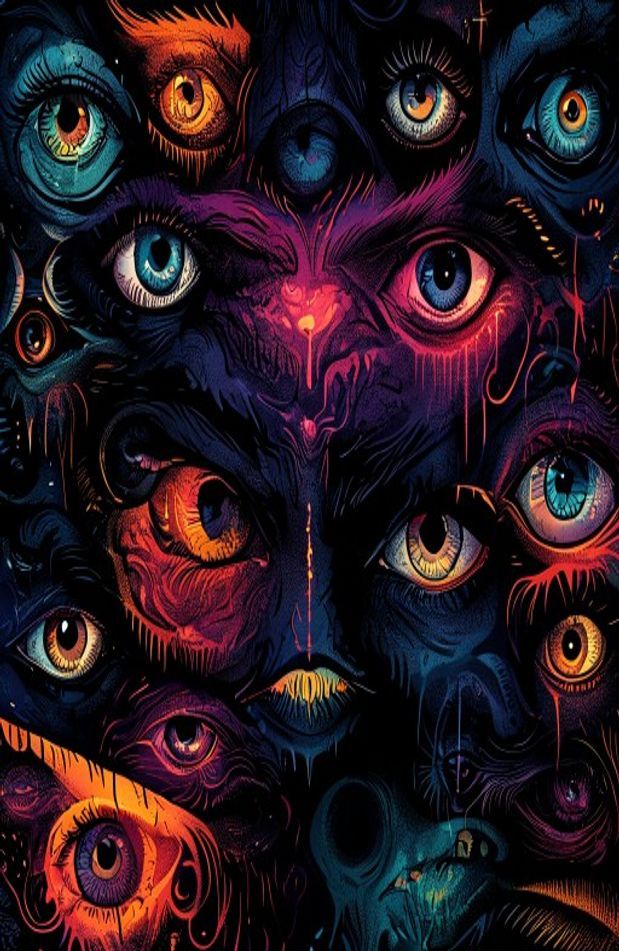 Evil Eyes Wallpaper