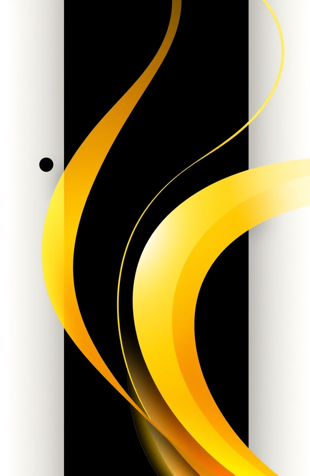 Black And Yellow Hd Wallpaper