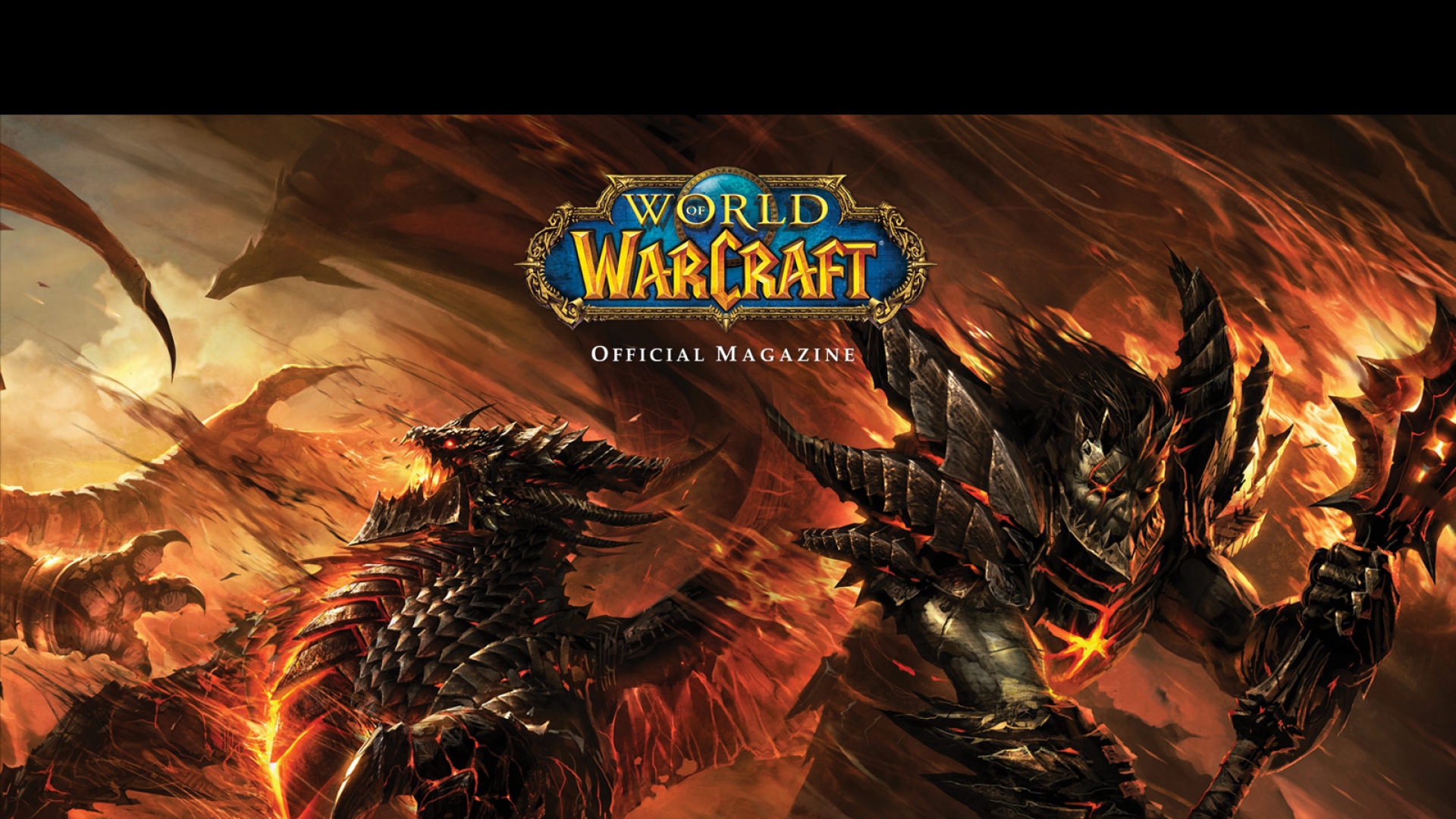 Download Wallpaper 1920x1080 world of warcraft monsters fire