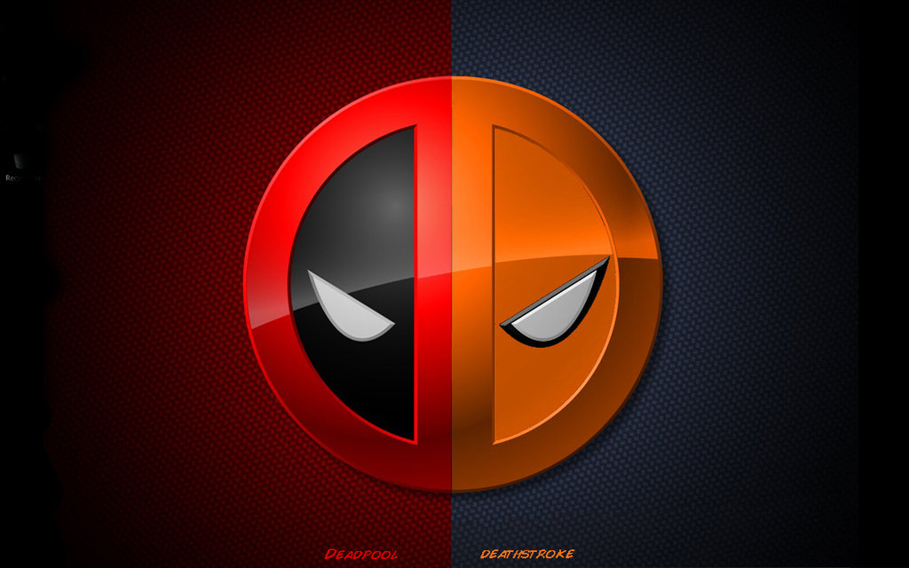 Deadpool And Deathstroke Logo By Iamdashing12