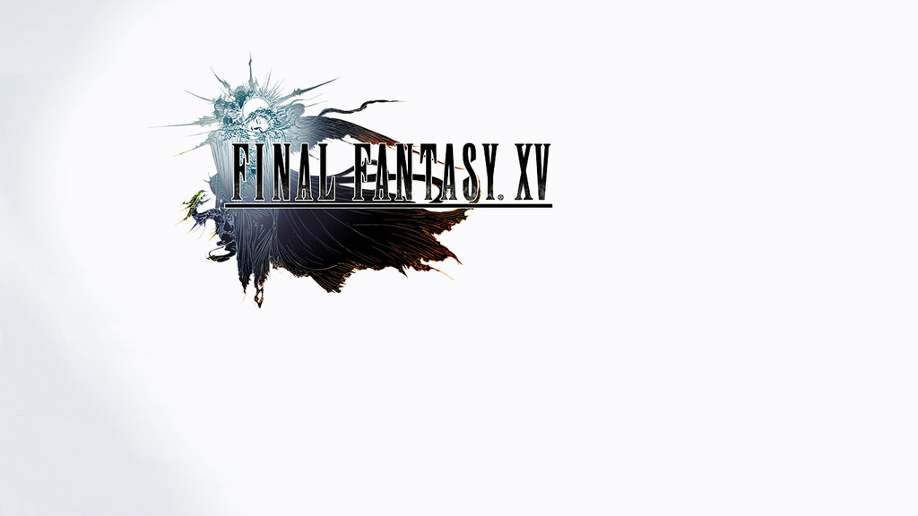 Final Fantasy Xv Logo Wallpaper By Tennistensai