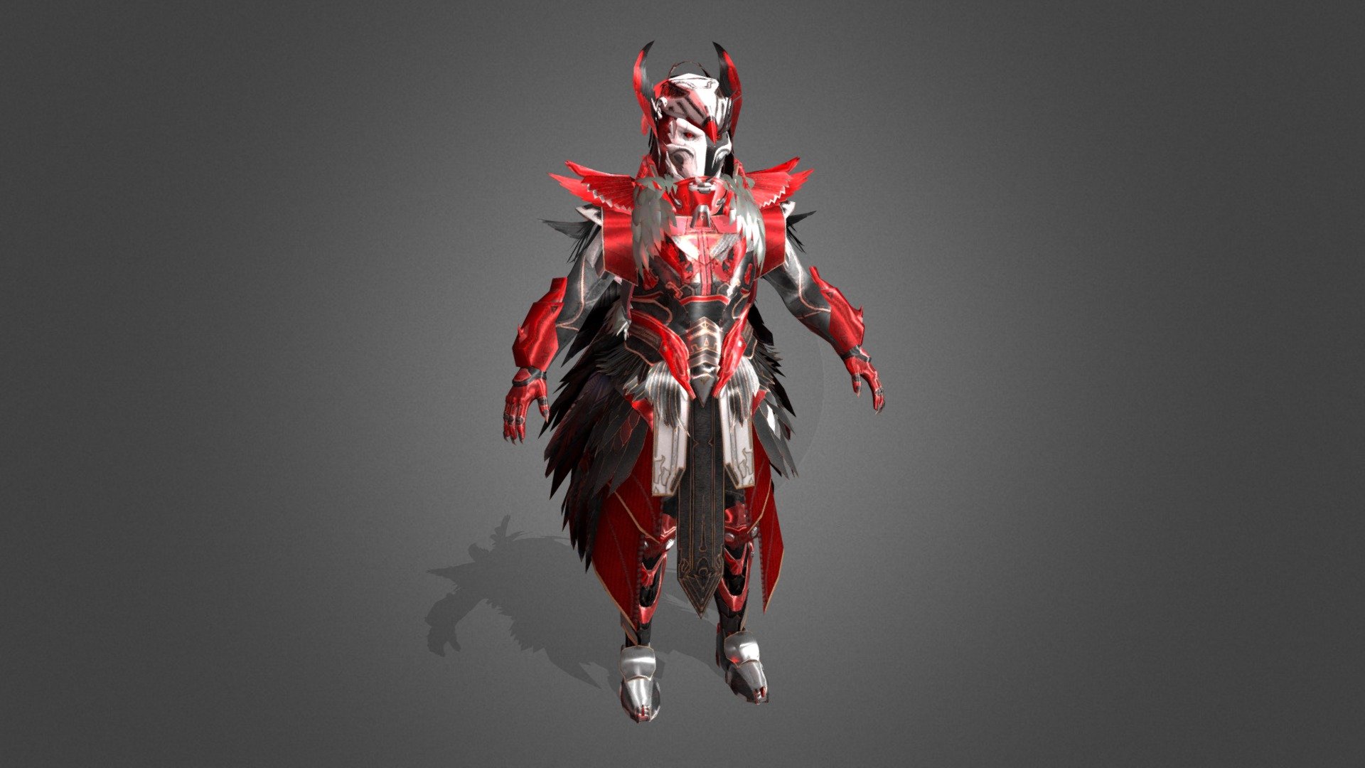 Blood Raven X Suit   Download Free 3D model by DFLEX DFLEX