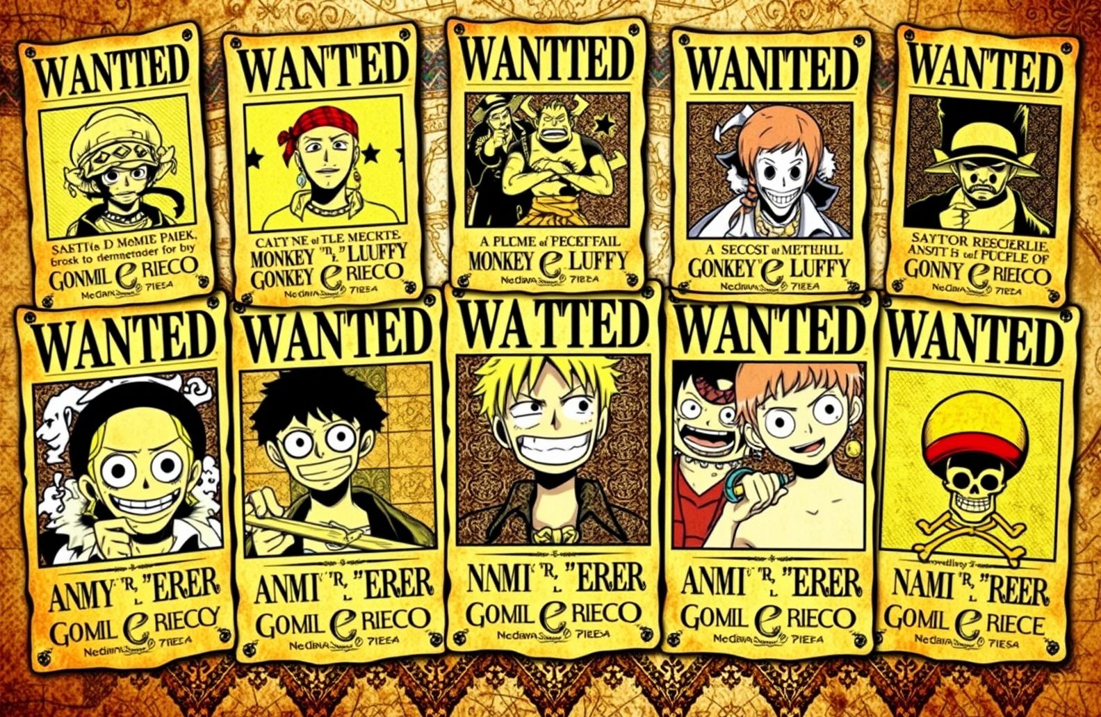 One Piece Wallpaper Wanted