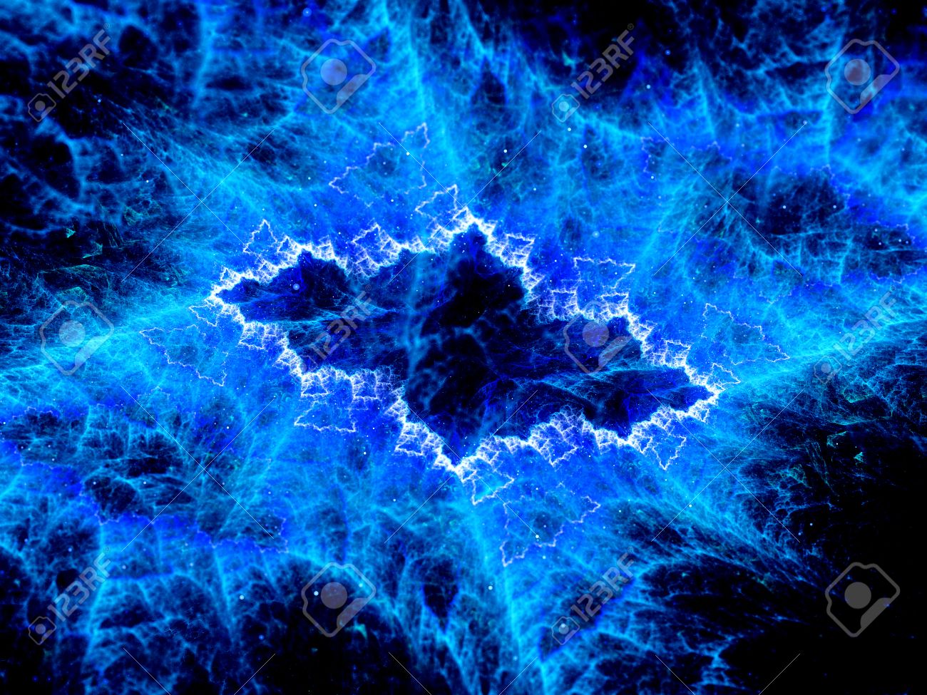 Dark Energy And Antimatter In Space Puter Generated Abstract
