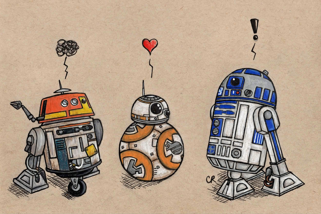 The Droids You Re Looking For By Tee Kyrin