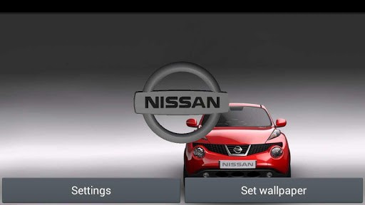 3d Nissan Logo Live Wallpaper App For Android