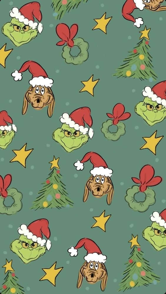 Grinch Christmas iPhone Wallpaper